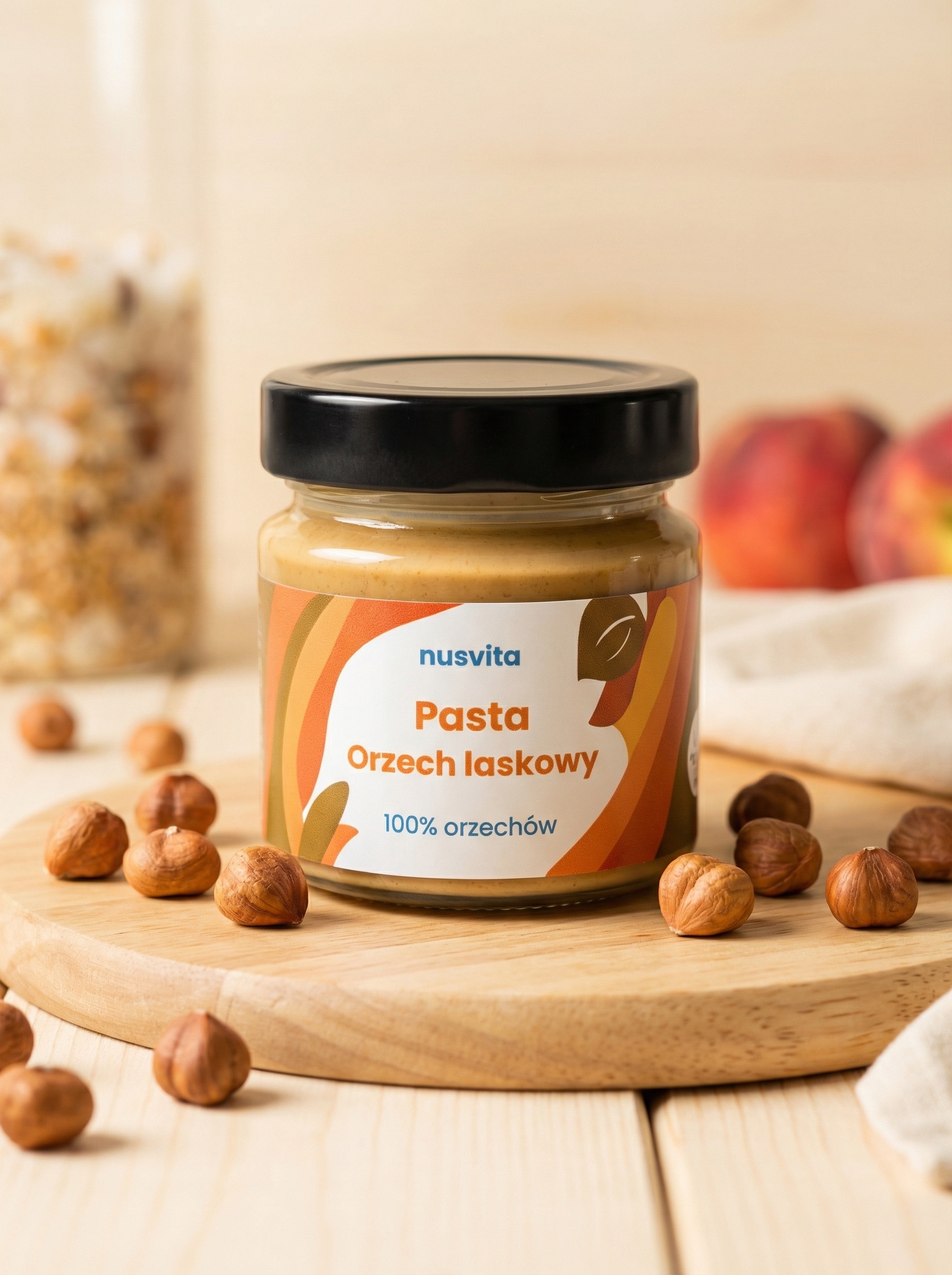 Pasta z orzechów laskowych - obrazek 3