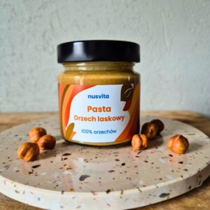 Pasta z orzechów laskowych