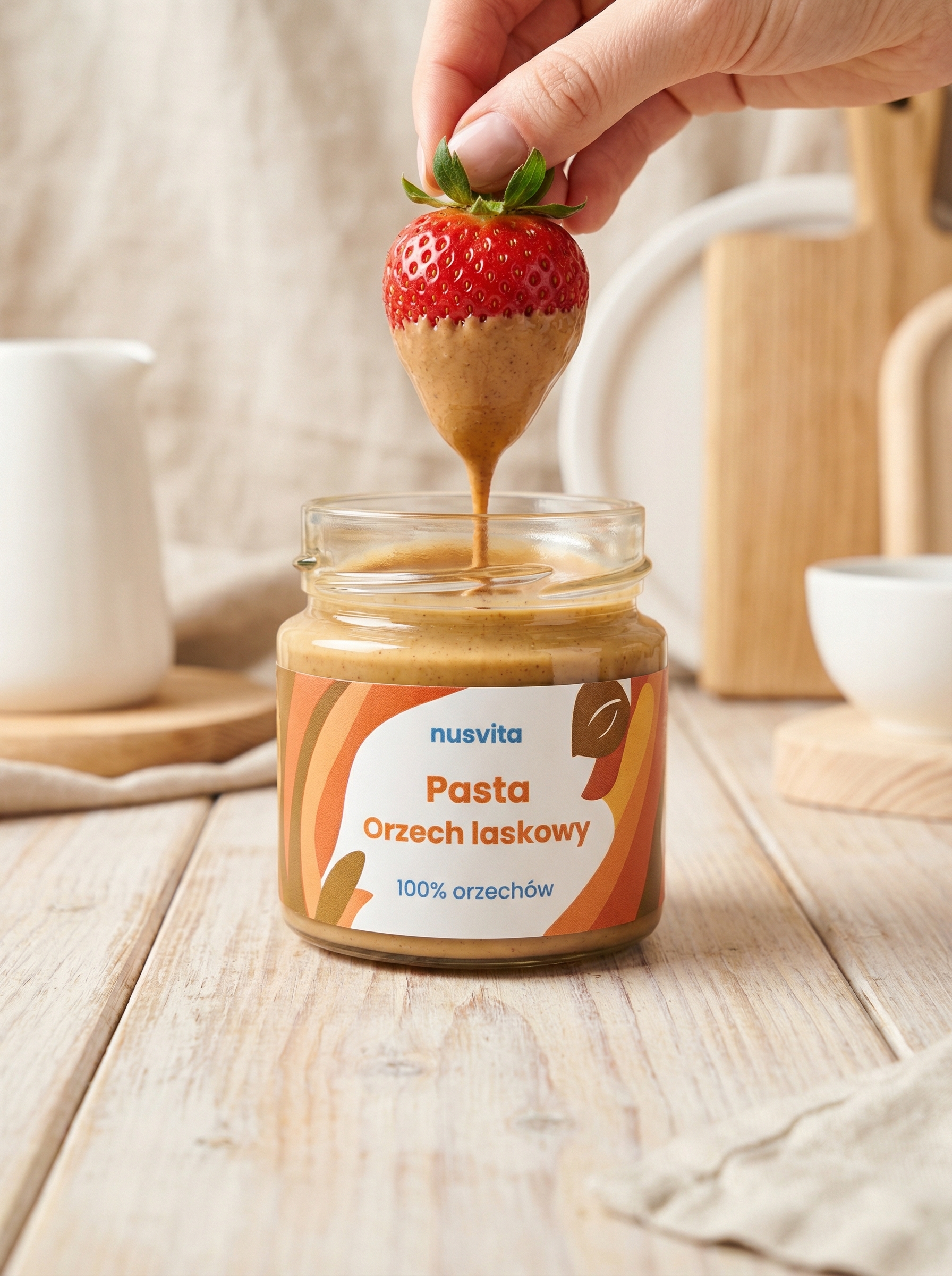 Pasta z orzechów laskowych - obrazek 4