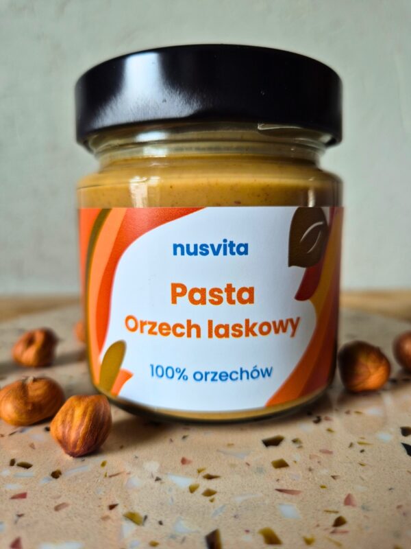 Pasta z orzechów laskowych - obrazek 3