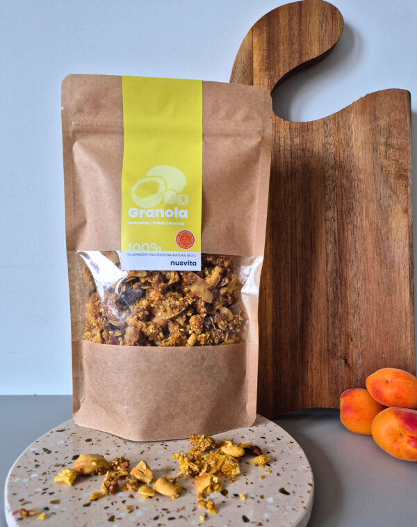 Granola kokos, morela, nerkowiec