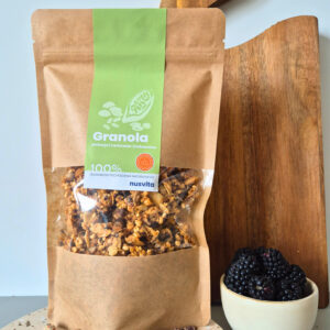 Granola pistacja, ziarno kakaowca, nerkowiec
