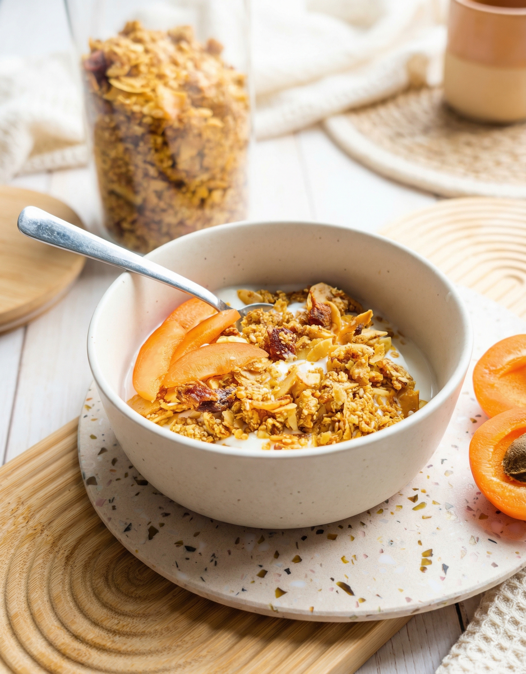 Granola kokos, morela, nerkowiec