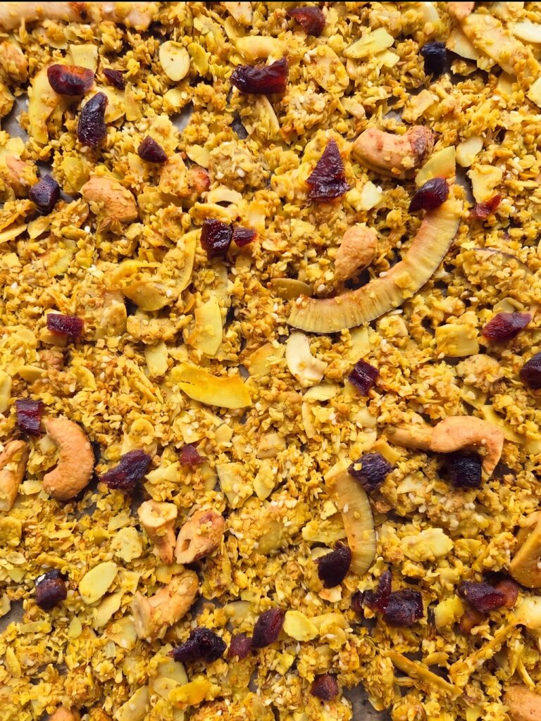 Granola kokos, morela, nerkowiec