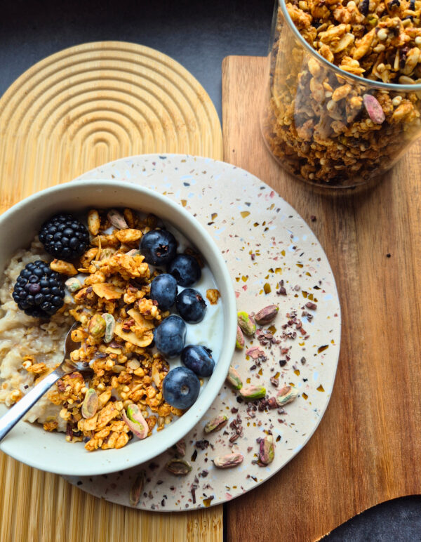 Granola pistacja, ziarno kakaowca, nerkowiec - obrazek 2