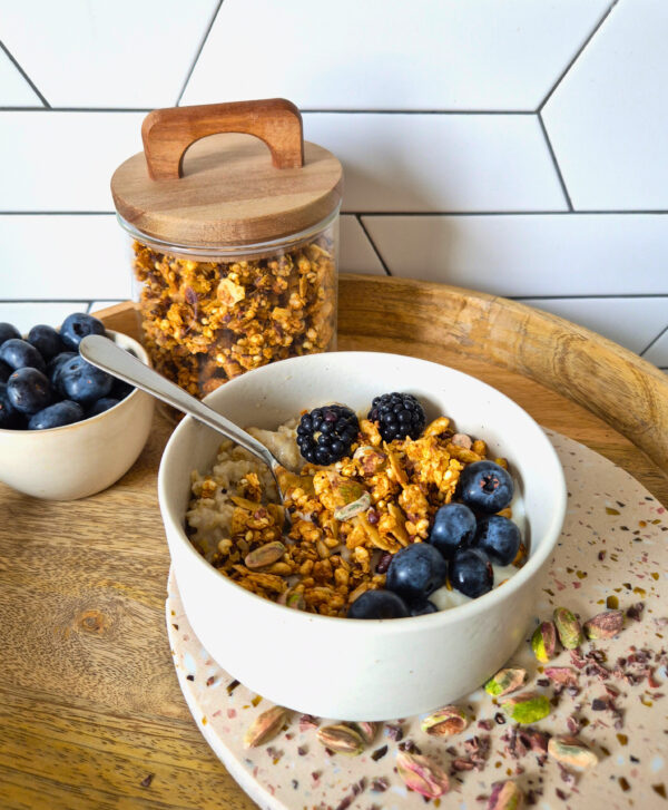 Granola pistacja, ziarno kakaowca, nerkowiec - obrazek 3