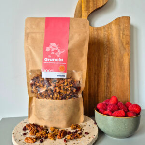 Granola pekan berberys palone masło