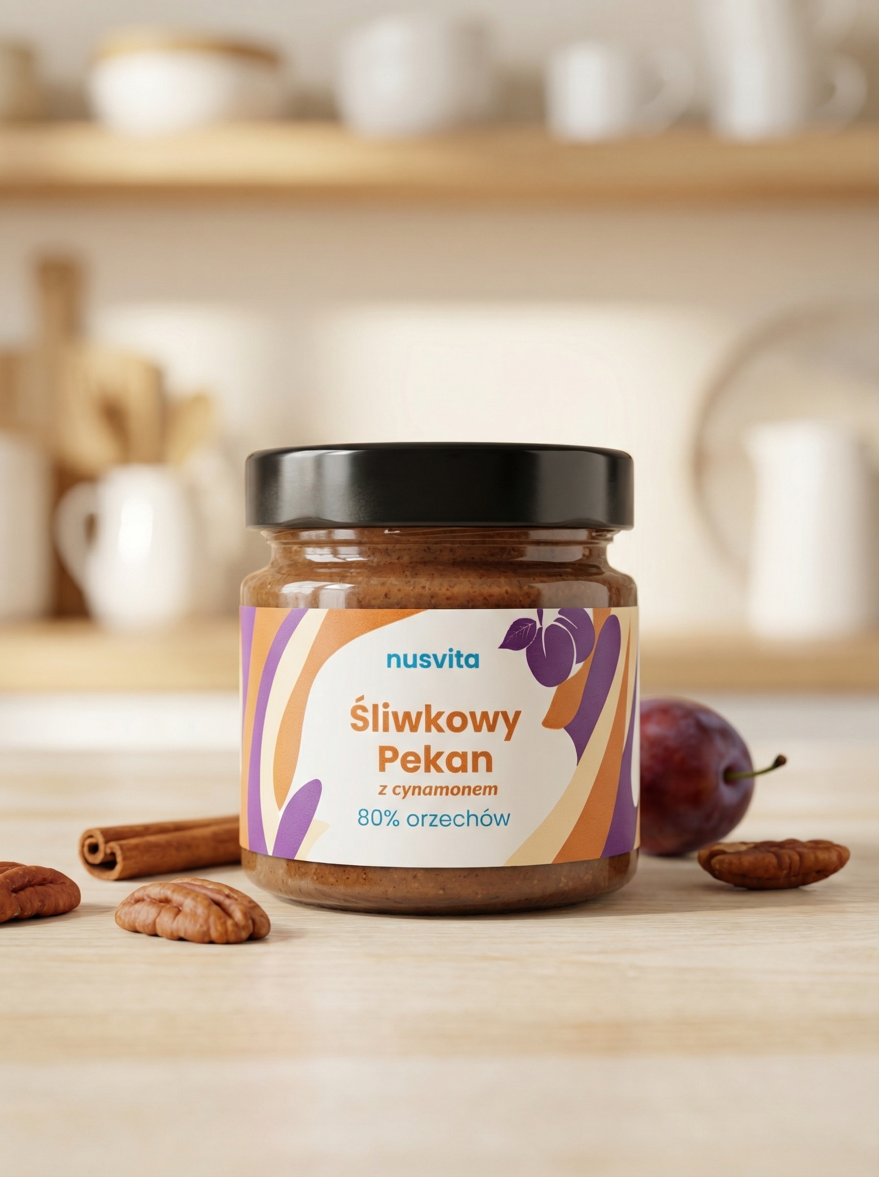 Krem Śliwkowy Pekan z cynamonem - obrazek 2