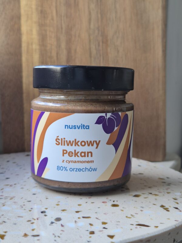 Krem Śliwkowy Pekan z cynamonem