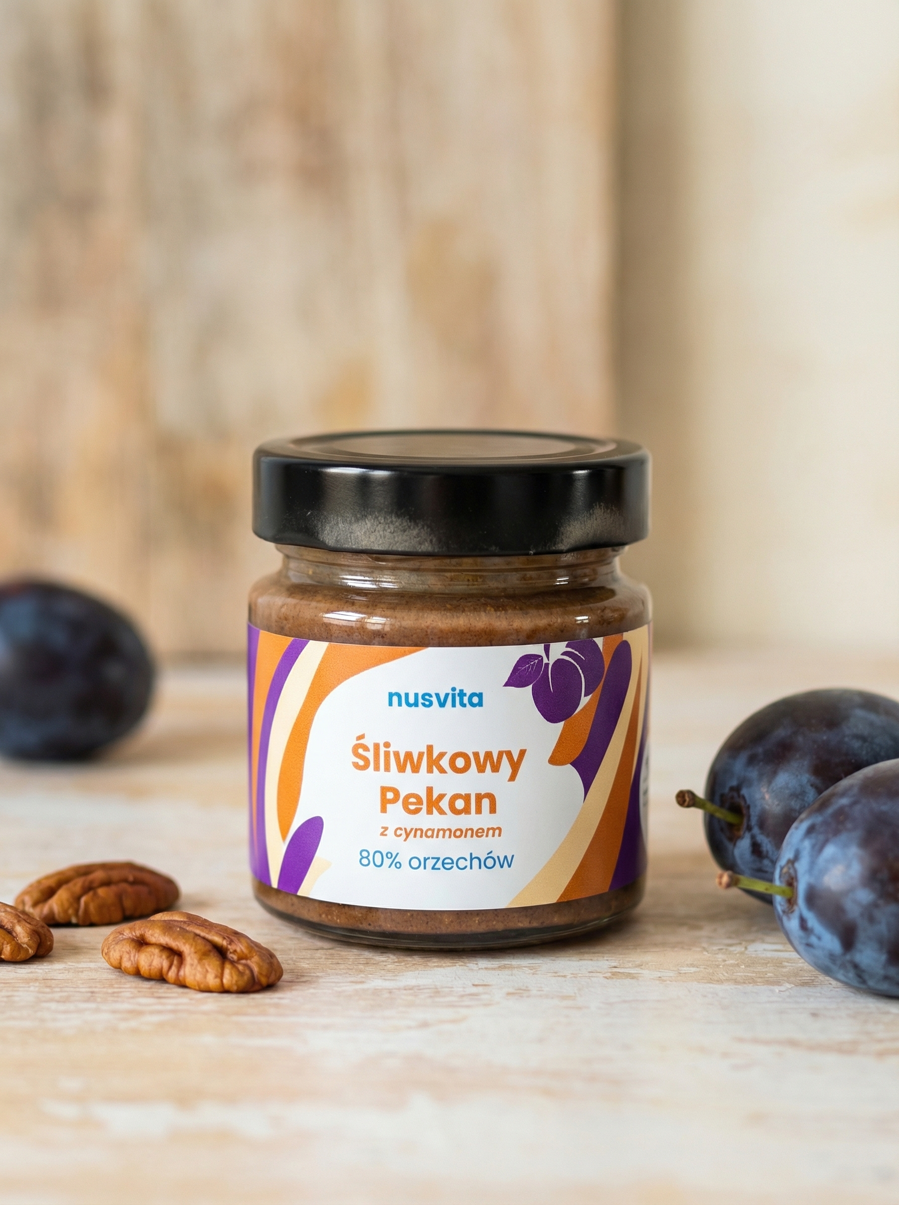 Krem Śliwkowy Pekan z cynamonem - obrazek 3