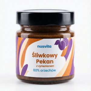 Krem Śliwkowy Pekan z cynamonem